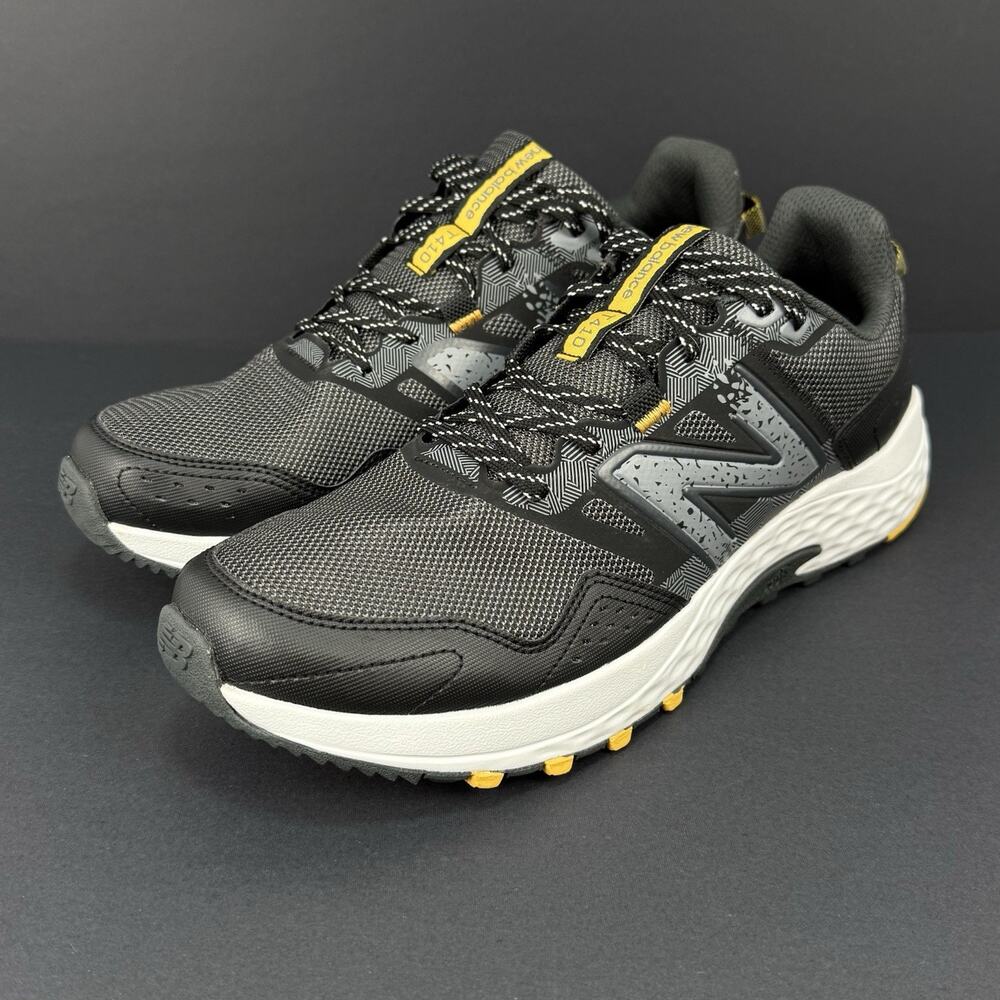 New Balance T410v8 Men’s Size 12 MT410LG8 Gray Trail Running Shoes NEW